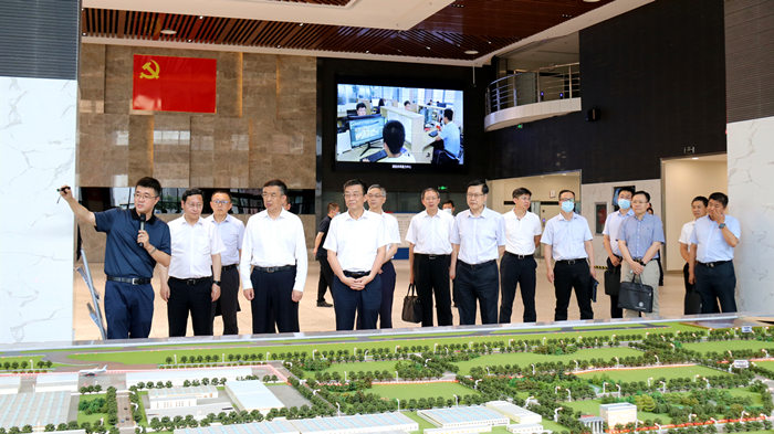 省委常委、副省長王健來集團調(diào)研沈陽航空動力產(chǎn)業(yè)園項目